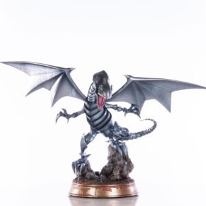 Yu-Gi-Oh! Blue-Eyes White Dragon (Silver Variant) 14" PVC Statue
